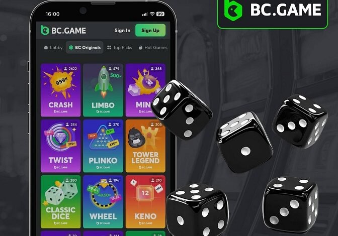 BC Originals Games in BC Game App