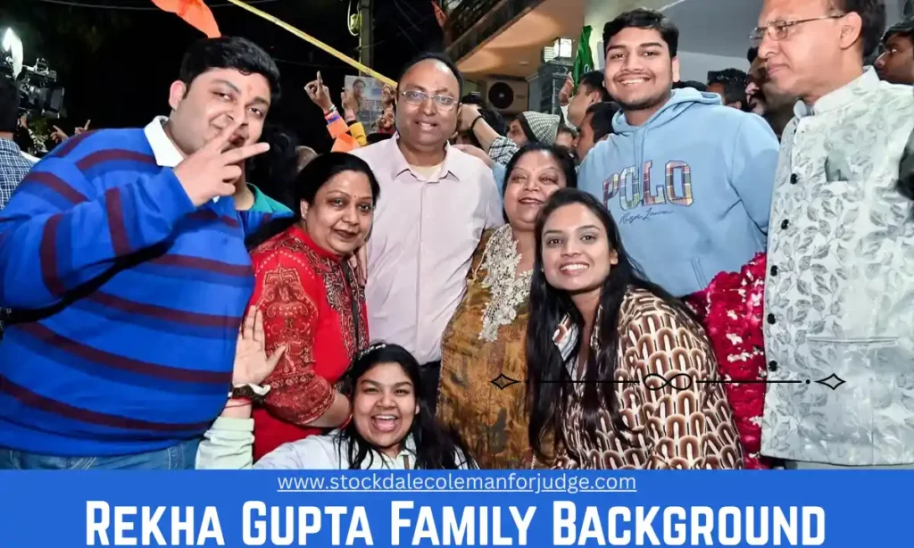 Rekha Gupta Family Background