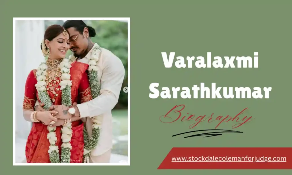 Varalaxmi Sarathkumar Husband Name