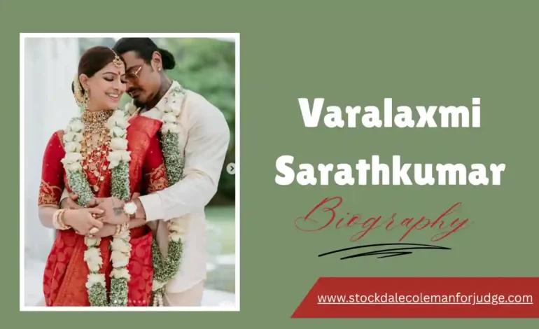Varalaxmi Sarathkumar Husband Name