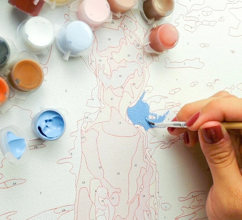 "Unleash Your Inner Artist with Personalized Paint by Number Kits"