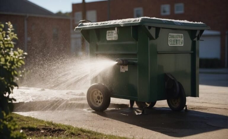 Handling Hazardous Materials In Industrial Cleanup With Dumpster Rental